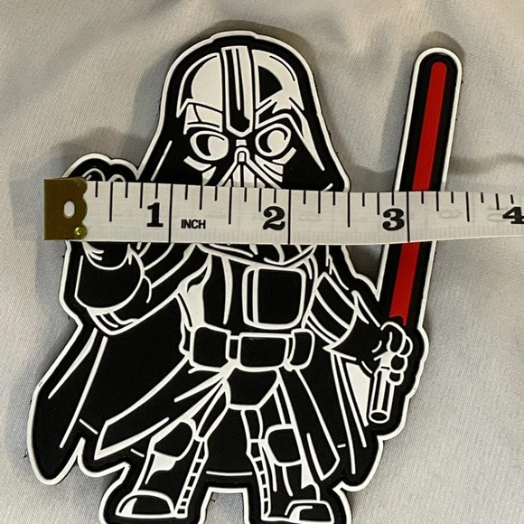Custom Mini Vader PVC Velcro Patch - Picture 6 of 6